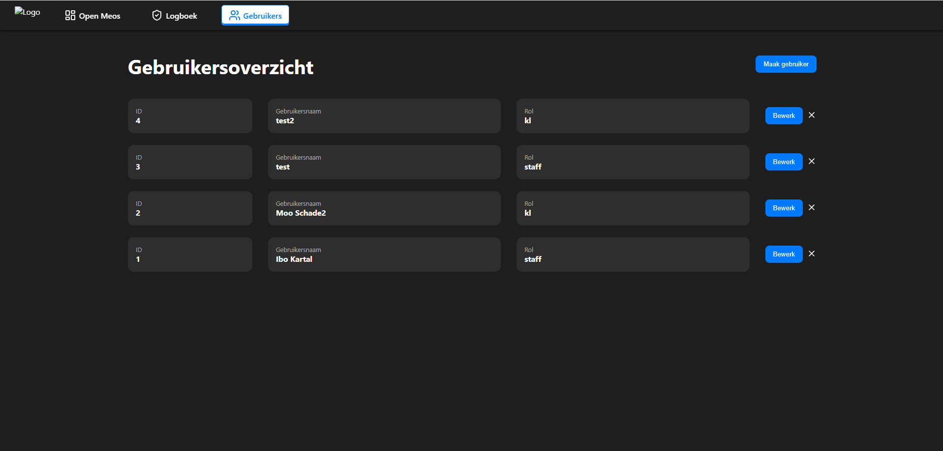 Admin Dashboard